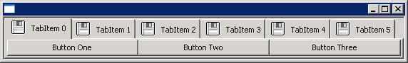 Pass the Composite to the tab's setControl() method